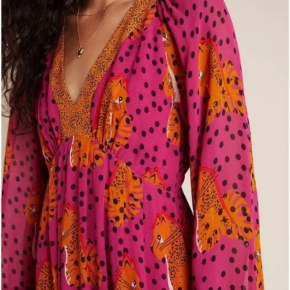 Farm Rio Cheetah Maxidress - Picture 3 of 9